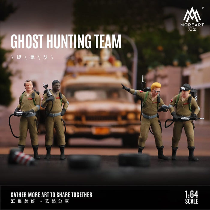 MoreArt Ghostbusters Resin Figures (4 Figures Included) 1:64 MO002002 - Just $34.99! Shop now at Retro Gaming of Denver