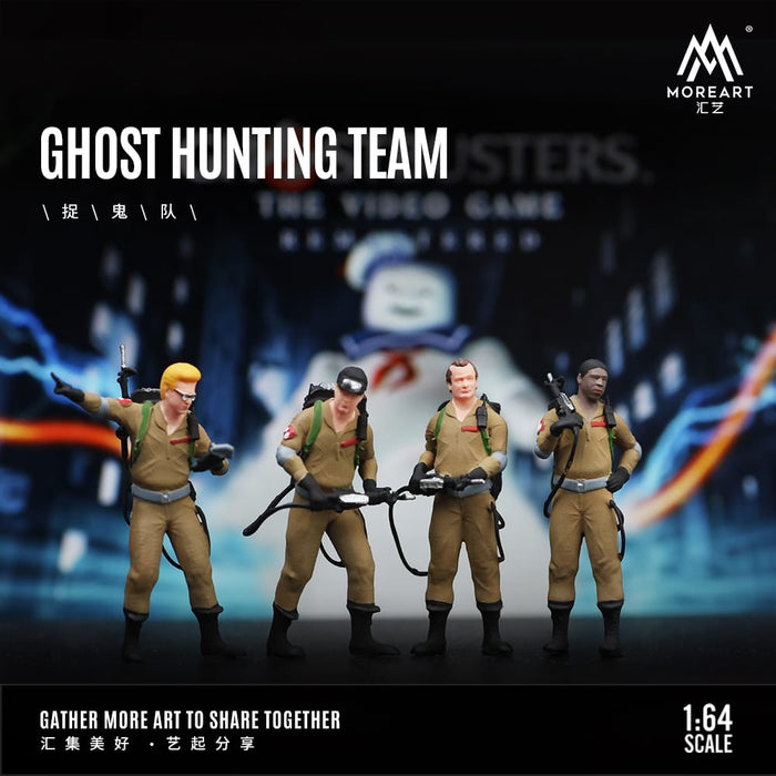 MoreArt Ghostbusters Resin Figures (4 Figures Included) 1:64 MO002002 - Premium MoreArt - Just $34.99! Shop now at Retro Gaming of Denver