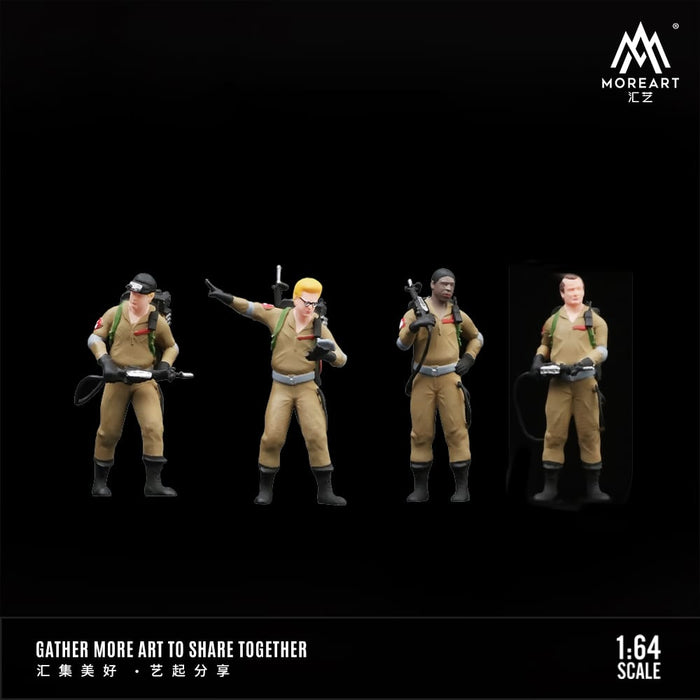 MoreArt Ghostbusters Resin Figures (4 Figures Included) 1:64 MO002002 - Premium MoreArt - Just $34.99! Shop now at Retro Gaming of Denver