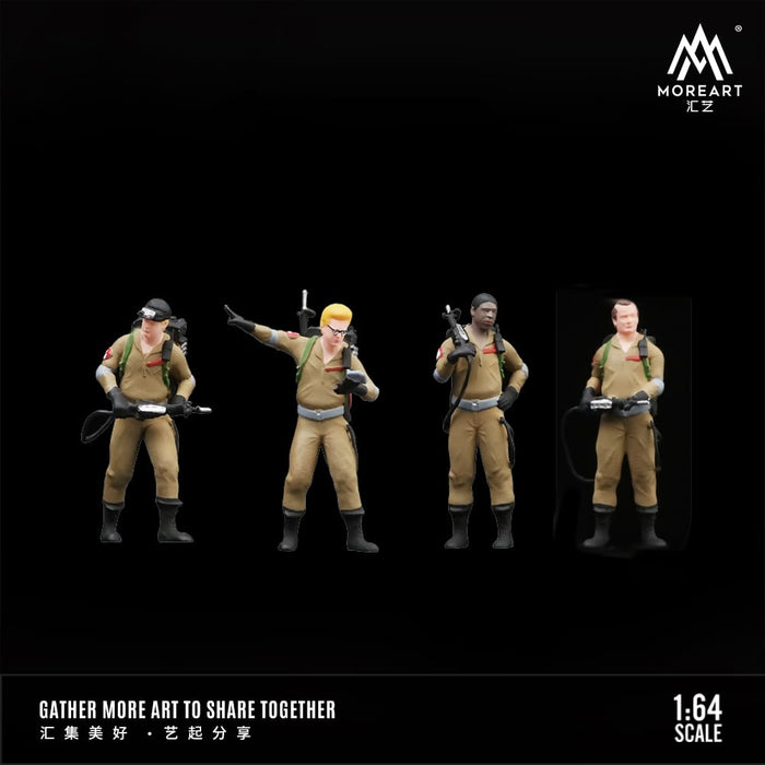 MoreArt Ghostbusters Resin Figures (4 Figures Included) 1:64 MO002002 - Just $34.99! Shop now at Retro Gaming of Denver