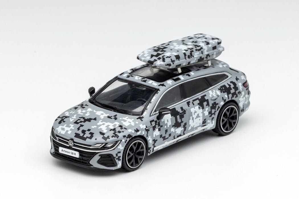 GCD Volkswagen Arteon R Grey Urban Camouflage 1:64 KS-030-202 - for just $34.99! 