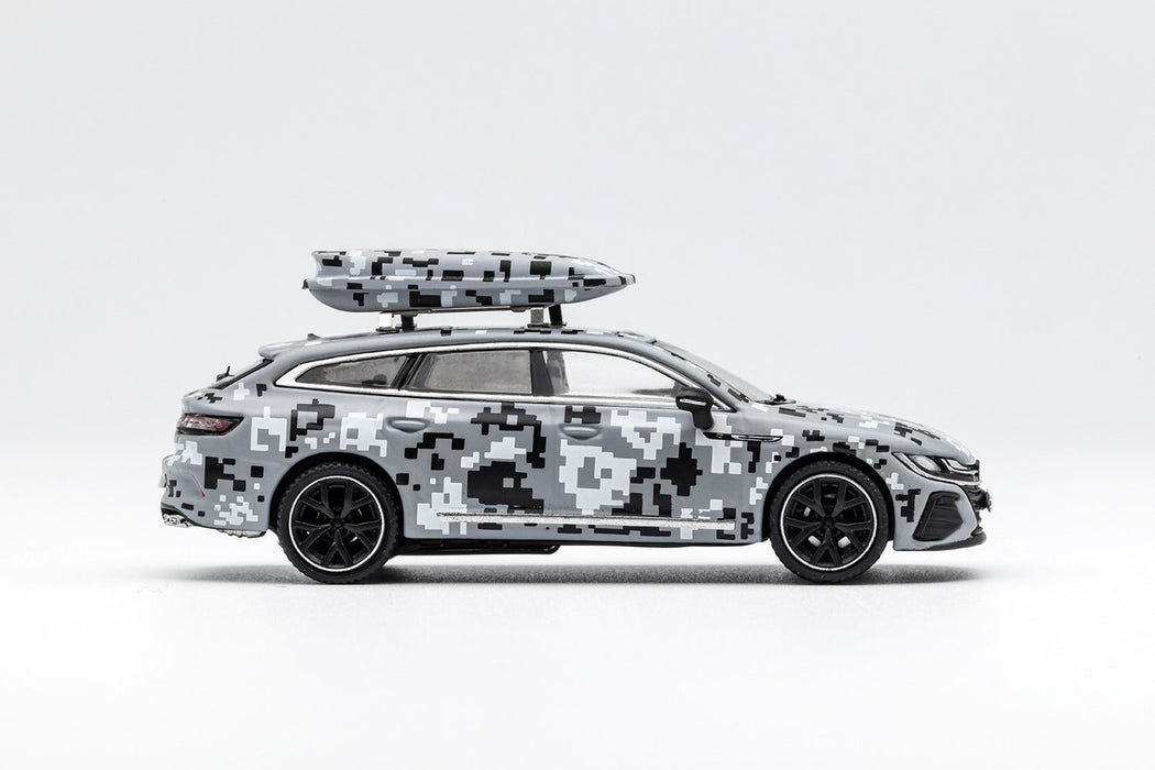 GCD Volkswagen Arteon R Grey Urban Camouflage 1:64 KS-030-202 - for just $34.99! 