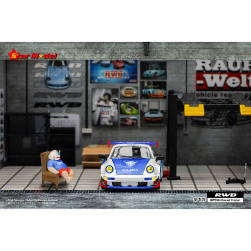 Star Model Porsche RWB 964 GT Wing Exia Robot #01 1:64 - Premium Porsche - Just $32.99! Shop now at Retro Gaming of Denver