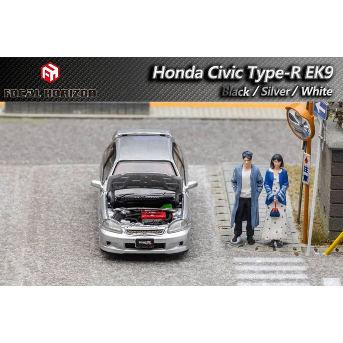 Focal Horizon Honda Civic Type-R EK9 1st Generation in Silver 1:64 - Just $34.99! Shop now at Retro Gaming of Denver