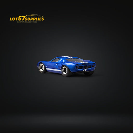 Zoom Ford GT40 MK1 Blue White Stipe #2 1:64 - for just $32.99! 
