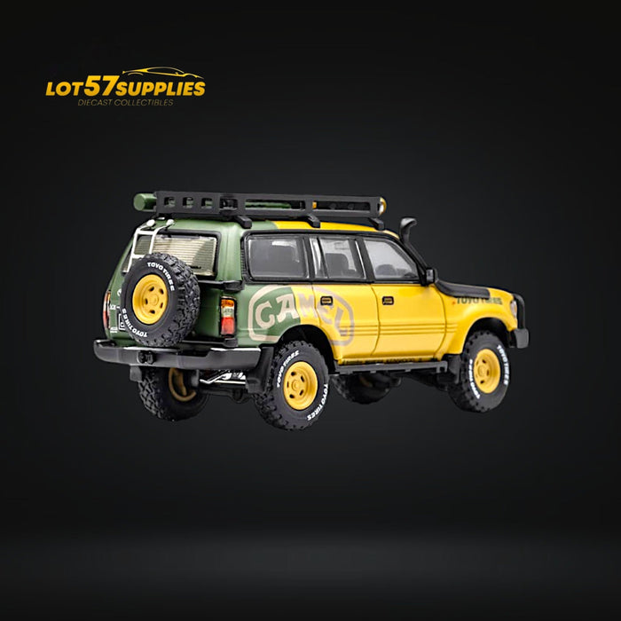 GCD Toyota Land Cruiser LC80 Camel Cup Version With Accessories 1:64 - for just $32.99! 