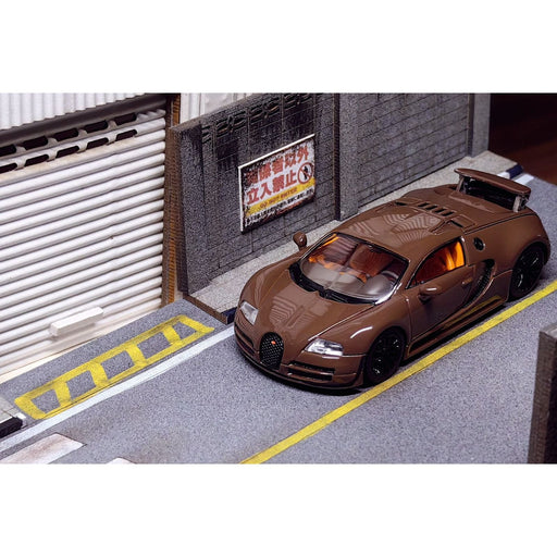 Mortal Bugatti Veyron Super Sport in Chocolate Brown With Adjustable Wing & Removable Rear Engine Cover 1:64 - Premium Bugatti - Just $34.99! Shop now at Retro Gaming of Denver