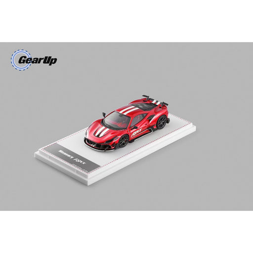 (Pre-Order) GearUp Ferrari F8 Tributo Mansory F8XX Rosso Corsa Red 1:64 - Just $36.99! Shop now at Retro Gaming of Denver