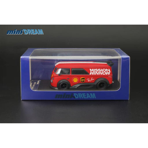 (Pre-Order) Mini Dream Volkswagen T1 RWB Van in Ferrari WM Livery 1:64 - Just $29.99! Shop now at Retro Gaming of Denver