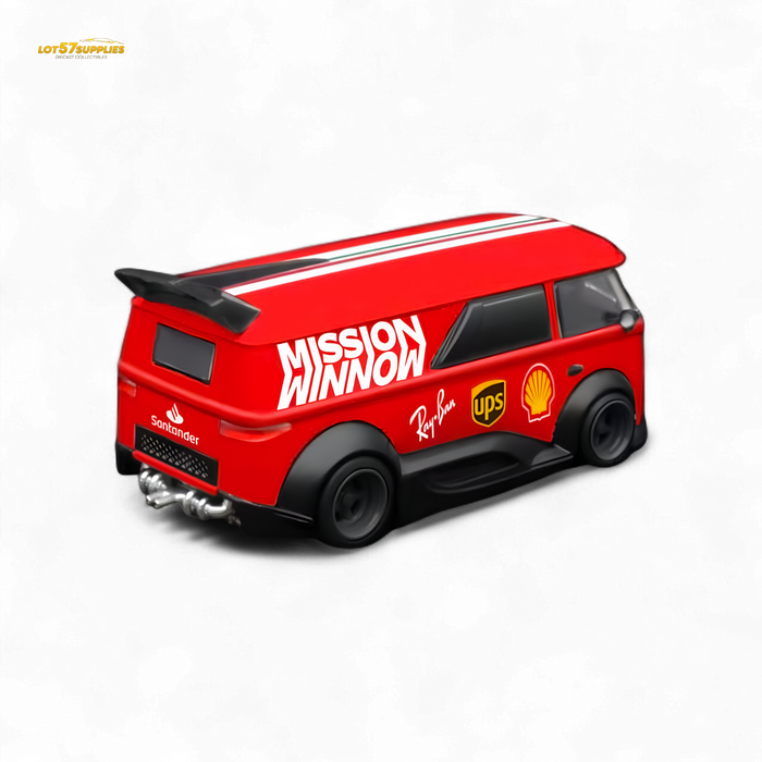 Mini Dream Volkswagen T1 RWB Van in Red WM Livery 1:64 - for just $29.99! 