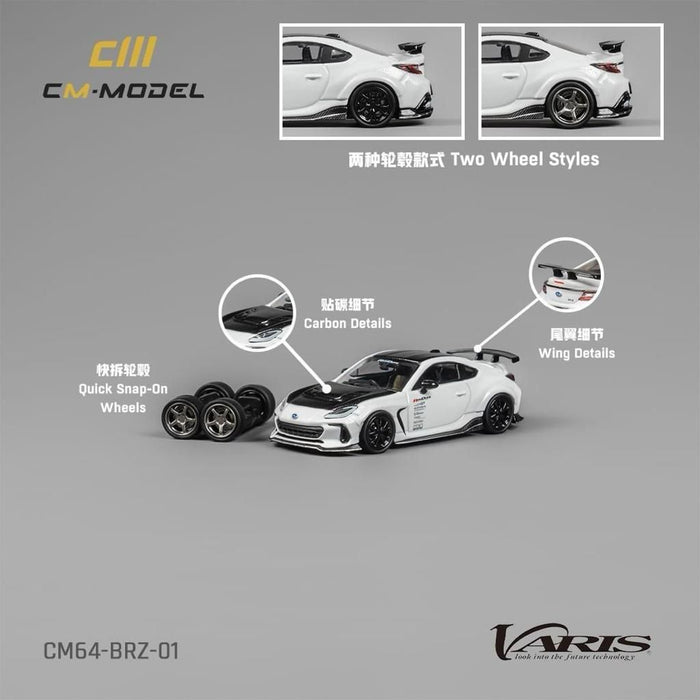 CM Model Subaru BRZ Varis BRZ ARISING-1 in White 1:64 CM64-BRZ-01 - Just $32.99! Shop now at Retro Gaming of Denver