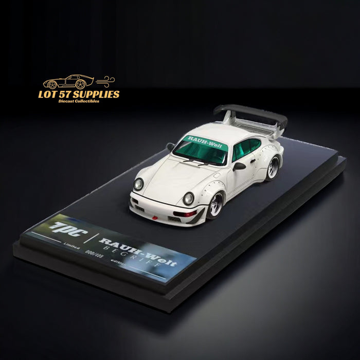 TPC Porsche 911 964 RWB White with Tiffany Green Interior Ordinary 1:64 - Just $32.99! Shop now at Retro Gaming of Denver