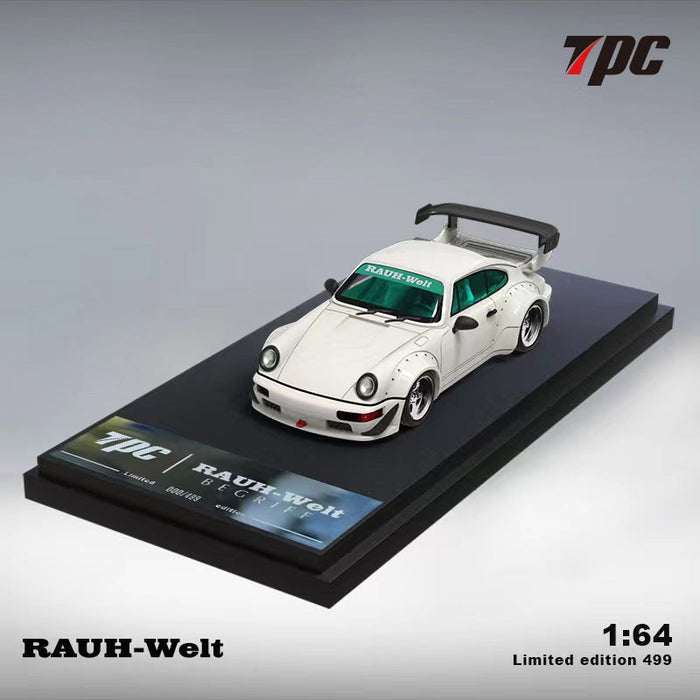 TPC Porsche 911 964 RWB White with Tiffany Green Interior Ordinary 1:64 - Just $32.99! Shop now at Retro Gaming of Denver