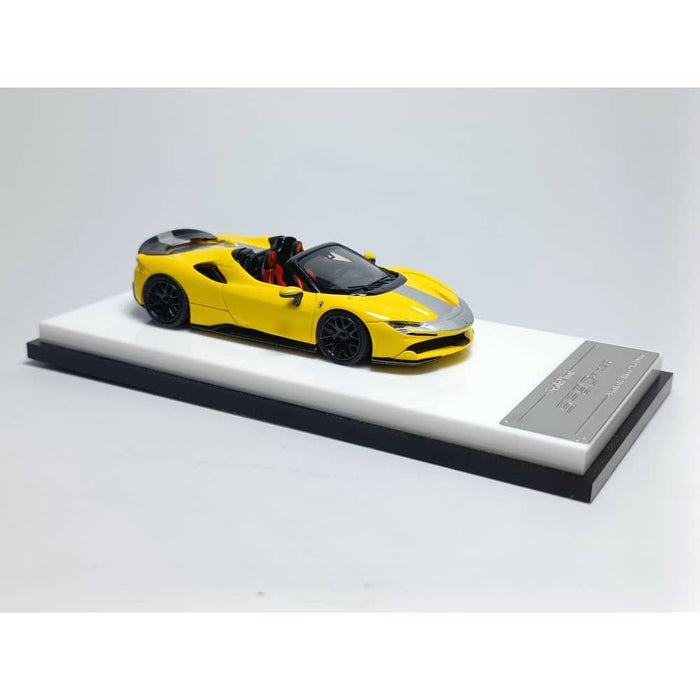 (Pre-Order) ScaleMini Ferrari SF90 Spider Yellow Resin Model 1:64 Limited to 499 Pcs - Just $44.99! Shop now at Retro Gaming of Denver