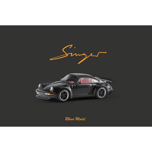 Rhino Model Porsche Singer Turbo 930 Modified Version Black with Red Interior 1:64 Limited to 699 Pcs - Premium Porsche - Just $30.99! Shop now at Retro Gaming of Denver