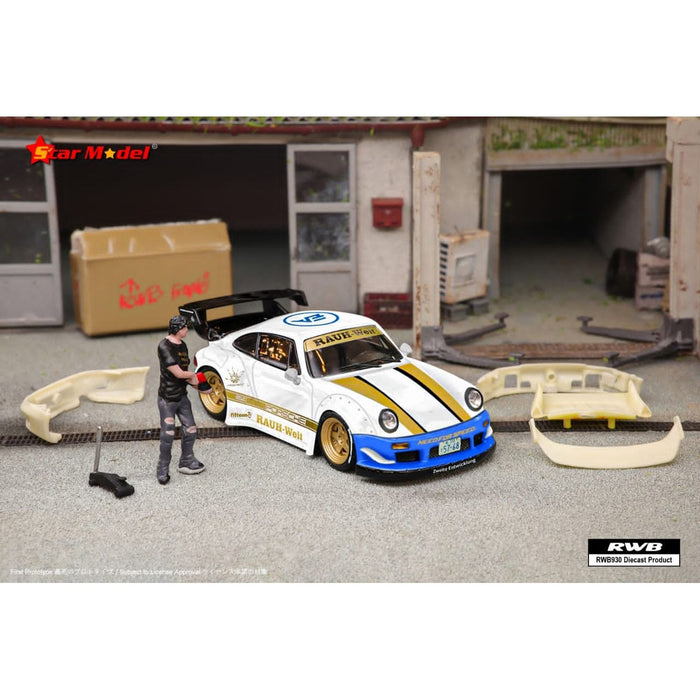 Star Model Porsche RWB 930 GT Wing NFS White Livery 1:64 - Just $30.99! Shop now at Retro Gaming of Denver