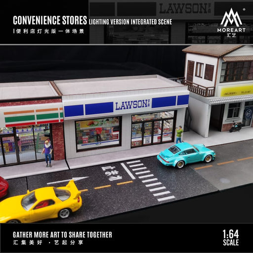 MoreArt Convenience Store "Lawson" Diorama 1:64 MO941103 - Just $35.99! Shop now at Retro Gaming of Denver