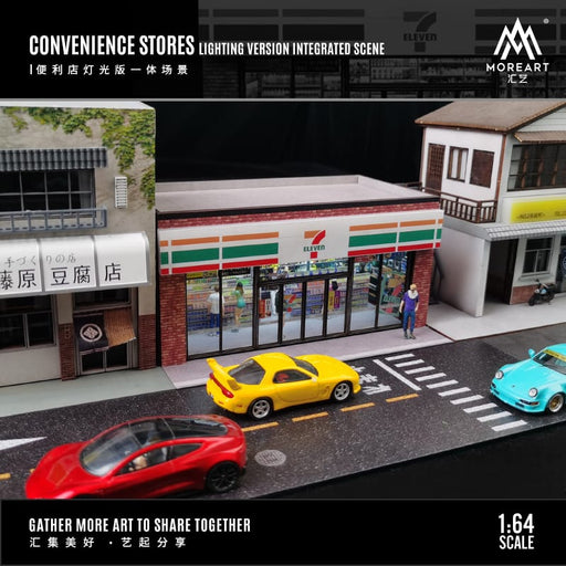 MoreArt Convenience Store "7-Eleven" Diorama 1:64 MO941102 - Premium MoreArt - Just $35.99! Shop now at Retro Gaming of Denver