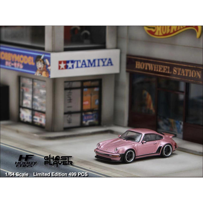 HobbyFans Porsche Singer 930 Turbo Study Ghost Player Custom Pink 1:64 - Just $32.99! Shop now at Retro Gaming of Denver