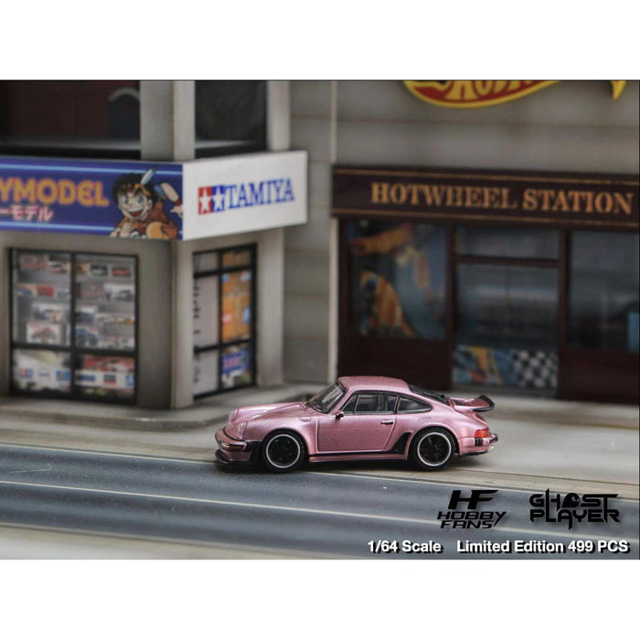 HobbyFans Porsche Singer 930 Turbo Study Ghost Player Custom Pink 1:64 - Just $32.99! Shop now at Retro Gaming of Denver