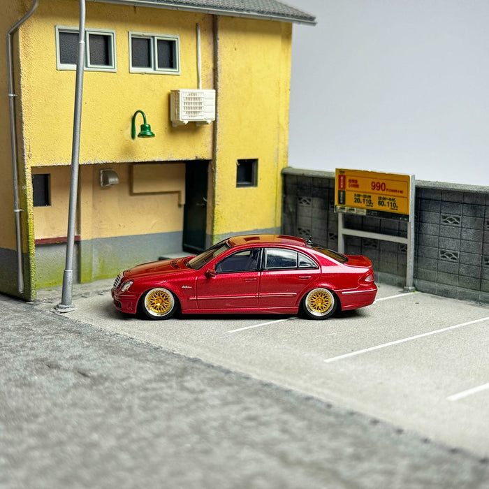 MK Model Mercedes-Benz E63 AMG W211 Lowered in Red Limited to 299 Pcs 1:64 - Just $31.99! Shop now at Retro Gaming of Denver