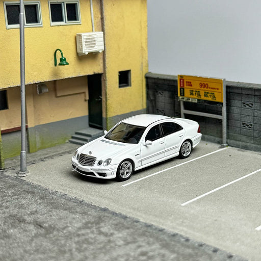 MK Model Mercedes-Benz E63 AMG W211 in White Limited to 599 Pcs 1:64 - Premium Mercedes-Benz - Just $31.99! Shop now at Retro Gaming of Denver