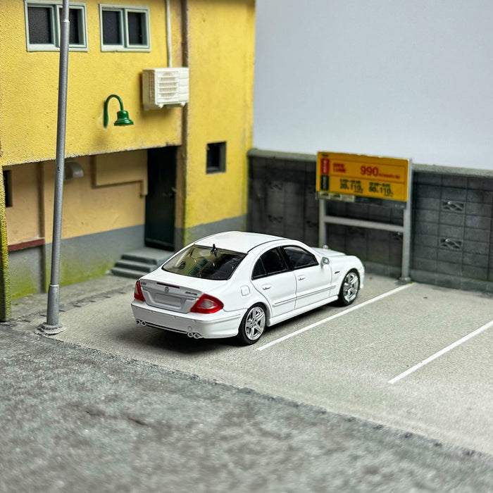 MK Model Mercedes-Benz E63 AMG W211 in White Limited to 599 Pcs 1:64 - Just $31.99! Shop now at Retro Gaming of Denver