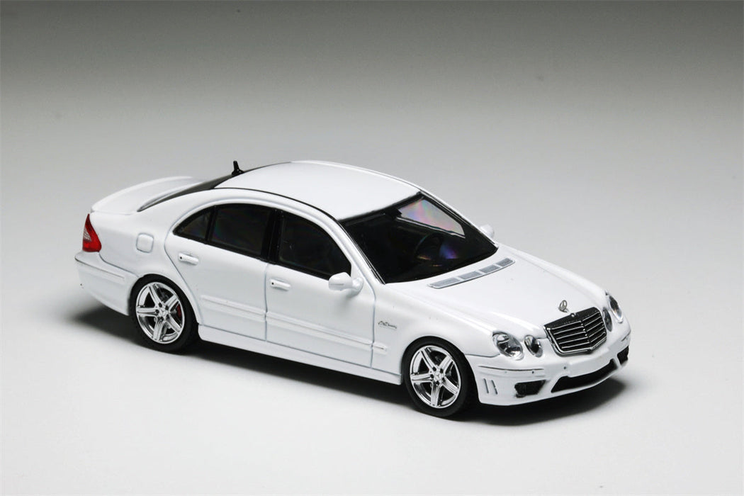 MK Model Mercedes-Benz E63 AMG W211 in White Limited to 599 Pcs 1:64 - for just $31.99! 