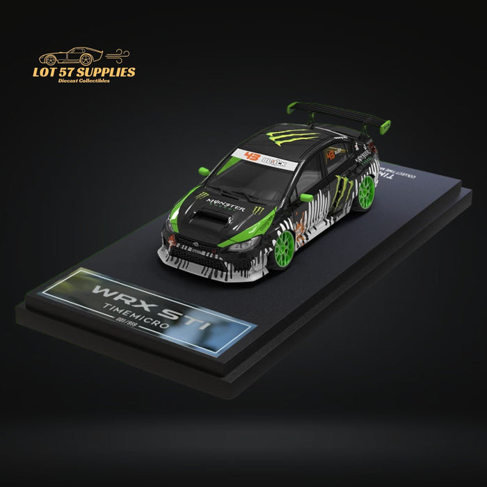 TimeMicro Subaru WRX STI Monster Livery 1:64 TM645415 - Just $29.99! Shop now at Retro Gaming of Denver