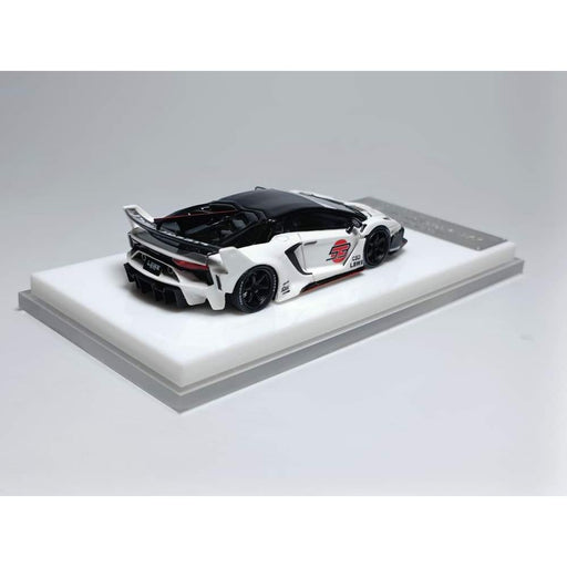 ScaleMini Lamborghini Aventador GT EVO LBWK LB-Silhouette Works in White Limited to 499 Pcs 1:64 Resin - Just $49.99! Shop now at Retro Gaming of Denver