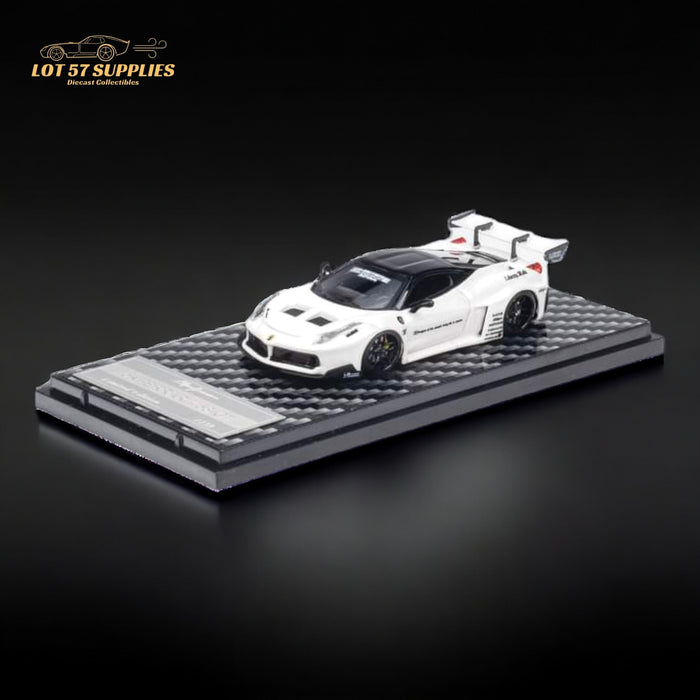QIDIAN 458 LBWK GT Resin Model Limited to 199 Pcs White 1:64 - Premium Ferrari - Just $59.99! Shop now at Retro Gaming of Denver