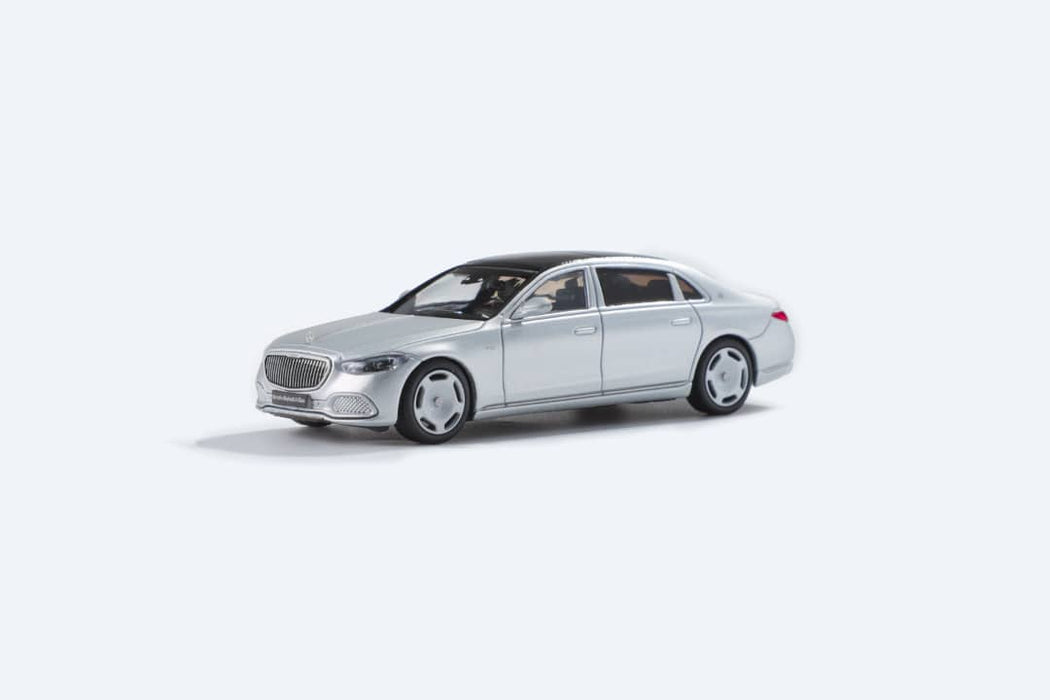 AR BOX 2021 Mercedes-Benz Maybach W223 Matte Silver 1:64 - for just $39.99! 