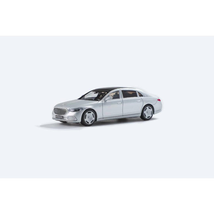 AR BOX 2021 Mercedes-Benz Maybach W223 Matte Silver Licensed Product 1:64 - Just $39.99! Shop now at Retro Gaming of Denver