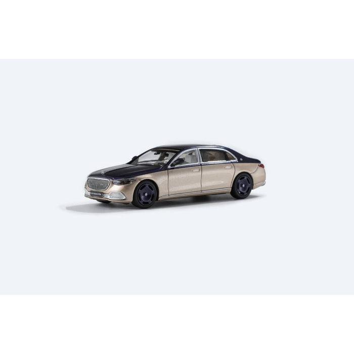 AR BOX 2021 Mercedes-Benz Maybach W223 Blue-Gold 2-Tone Licensed Product 1:64 - Premium Mercedes-Benz - Just $39.99! Shop now at Retro Gaming of Denver