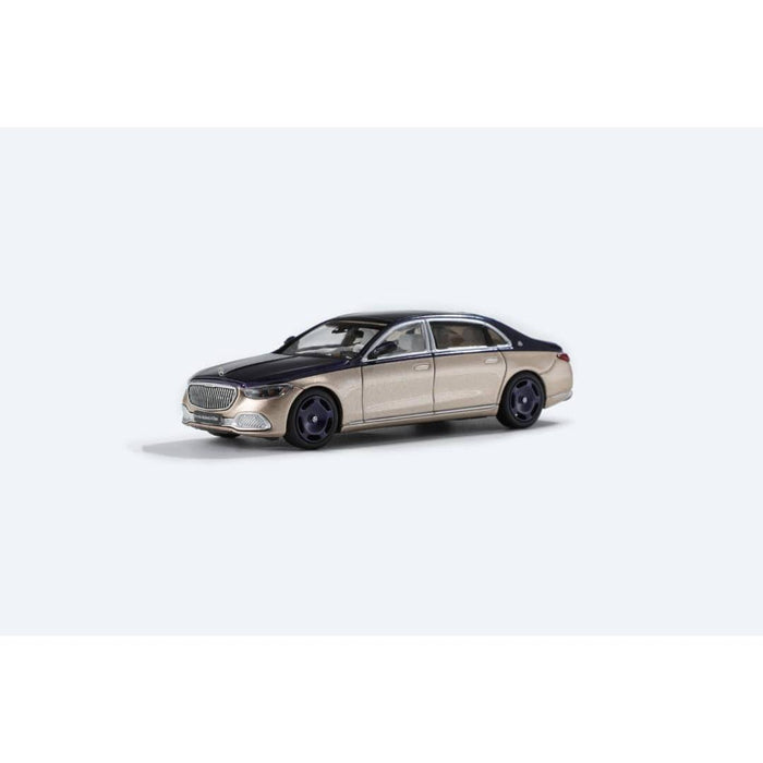 AR BOX 2021 Mercedes-Benz Maybach W223 Blue-Gold 2-Tone Licensed Product 1:64 - Just $39.99! Shop now at Retro Gaming of Denver