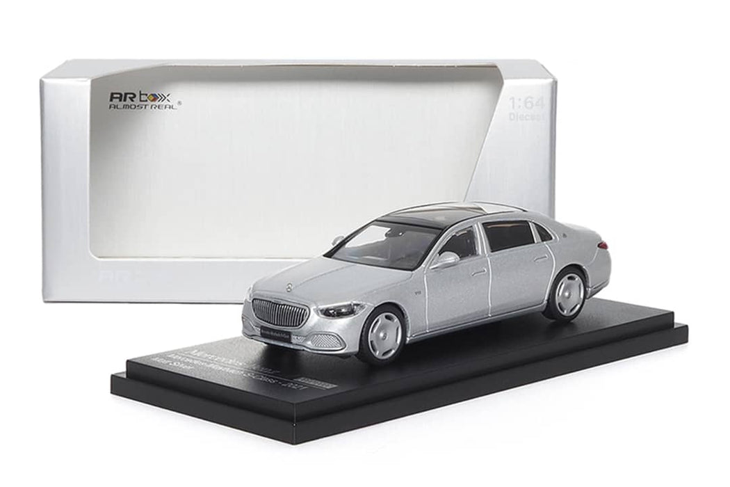 AR BOX 2021 Mercedes-Benz Maybach W223 Matte Silver 1:64 - for just $39.99! 