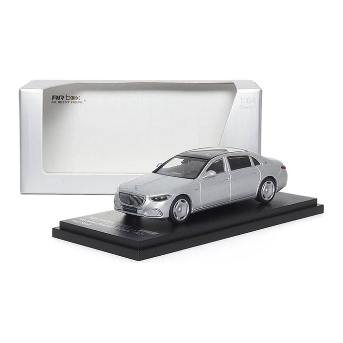 AR BOX 2021 Mercedes-Benz Maybach W223 Matte Silver Licensed Product 1:64 - Just $39.99! Shop now at Retro Gaming of Denver