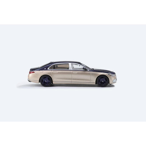 AR BOX 2021 Mercedes-Benz Maybach W223 Blue-Gold 2-Tone Licensed Product 1:64 - Just $39.99! Shop now at Retro Gaming of Denver