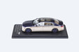 AR BOX 2021 Mercedes-Benz Maybach W223 Blue-Gold 2-Tone Licensed Product 1:64 - for just $39.99! 