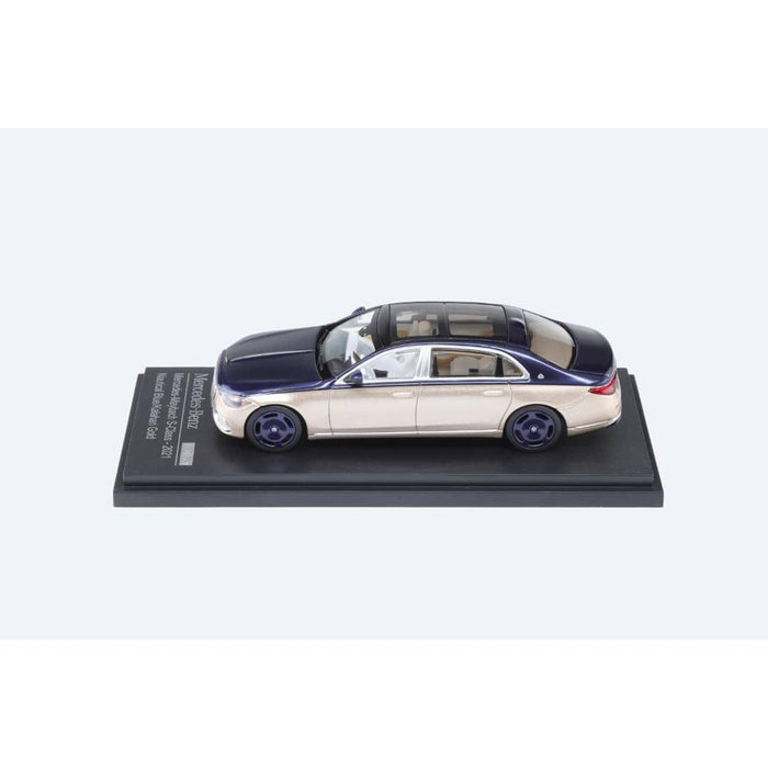 AR BOX 2021 Mercedes-Benz Maybach W223 Blue-Gold 2-Tone Licensed Product 1:64 - Just $39.99! Shop now at Retro Gaming of Denver