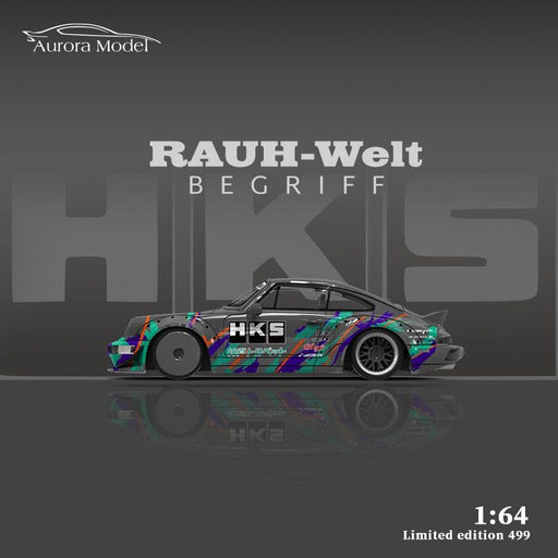 Aurora Model Porsche 964 RWB HKS Livery Ducktail 1:64 - Just $31.99! Shop now at Retro Gaming of Denver