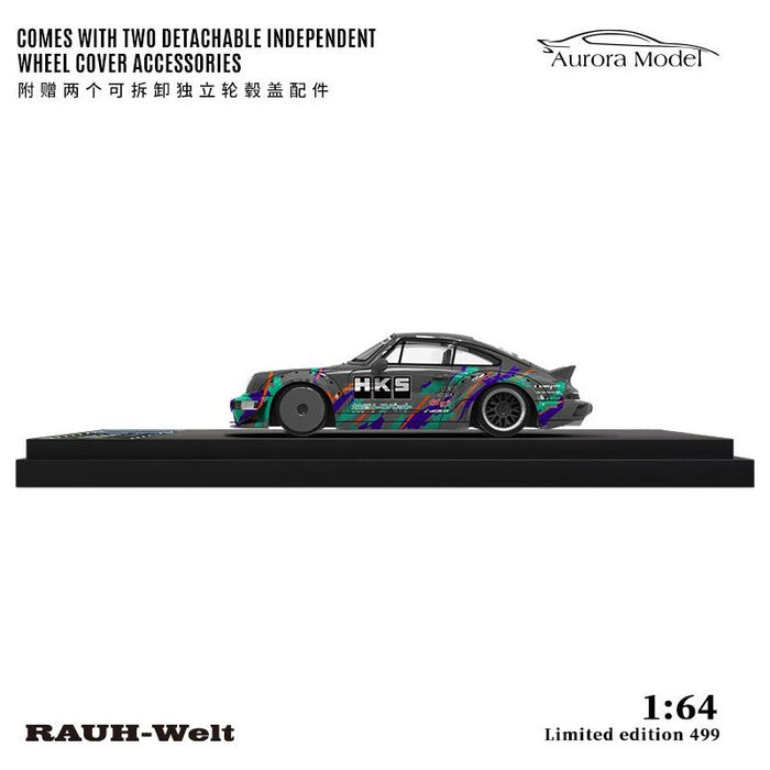 Aurora Model Porsche 964 RWB HKS Livery Ducktail 1:64 - Just $31.99! Shop now at Retro Gaming of Denver