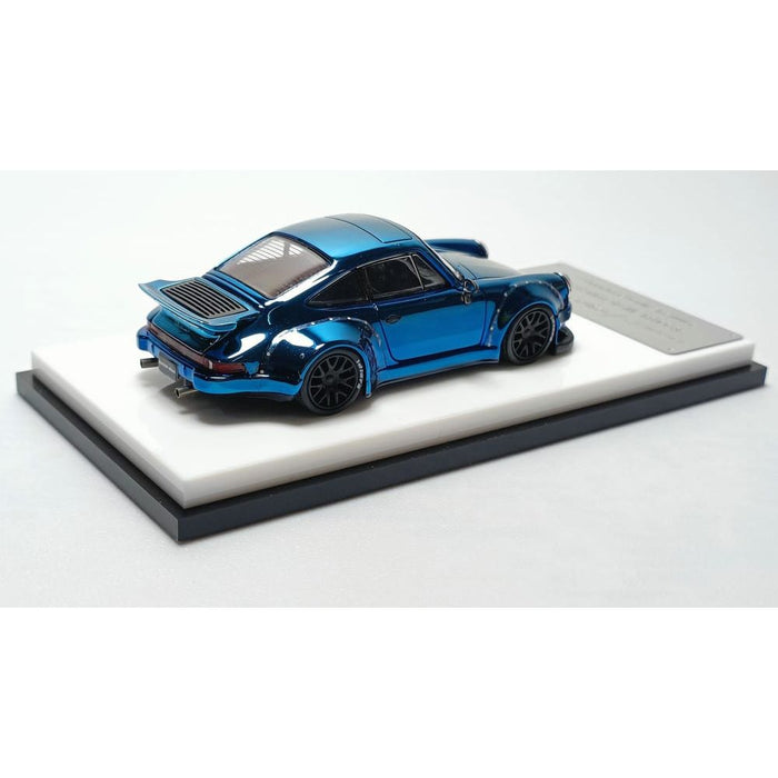 MC Porsche RWB 930 Blue Chrome Version Ducktail Diecast 1:64 - Just $34.99! Shop now at Retro Gaming of Denver