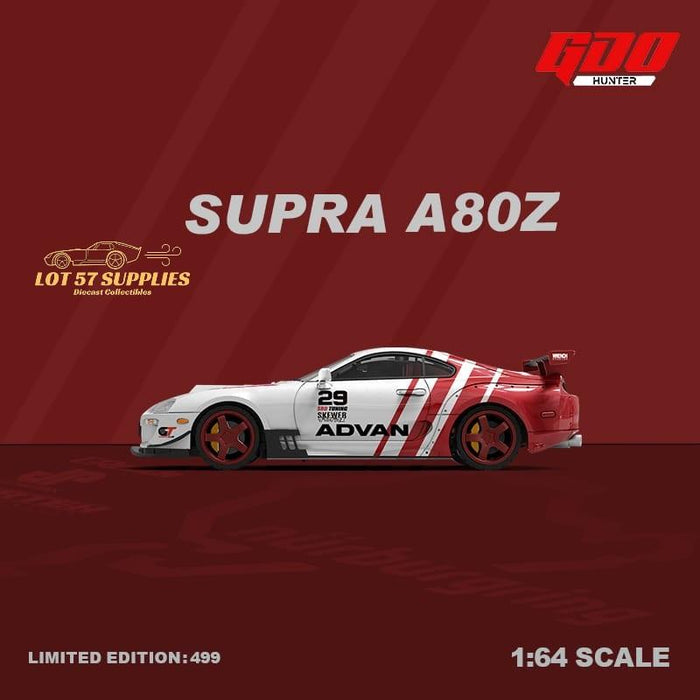 GDO Hunter x TimeMicro Supra A80Z TRD Advan Livery #29 1:64 - Just $31.99! Shop now at Retro Gaming of Denver