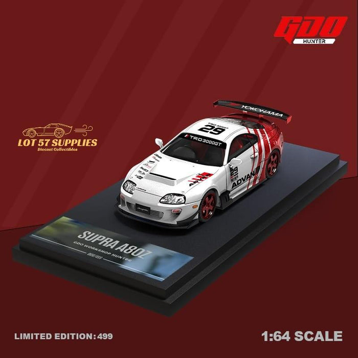 GDO Hunter x TimeMicro Supra A80Z TRD Advan Livery #29 1:64 - Just $31.99! Shop now at Retro Gaming of Denver