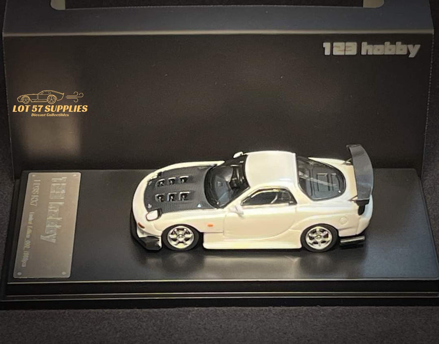 123 Hobby Mazda FD3S RX-7 in Pearl White 1:64 - for just $32.99! 
