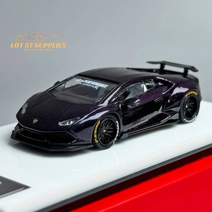 King Model Lamborghini Huracan LP610 LB 1.0 Purple Carbon Fiber 1:64 - Just $36.99! Shop now at Retro Gaming of Denver