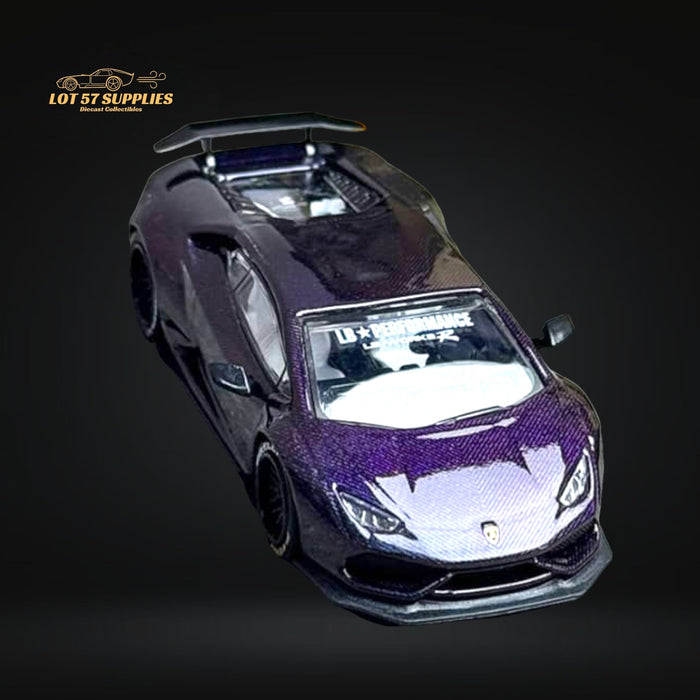 King Model Lamborghini Huracan LP610 LB 1.0 Purple Carbon Fiber 1:64 - Just $36.99! Shop now at Retro Gaming of Denver