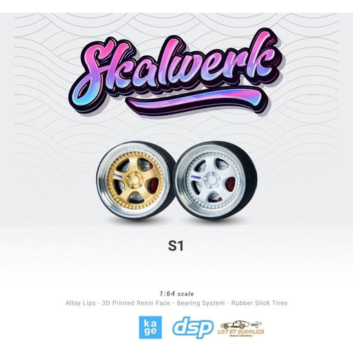 SKALWERK Wheels 1:64 10mm High Quality Wheels With Bearing System Group 1 *AXLES INCLUDED* - Just $22.99! Shop now at Retro Gaming of Denver