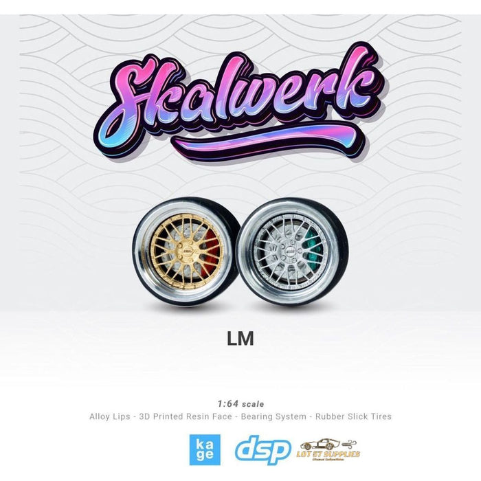 SKALWERK Wheels 1:64 10mm High Quality Wheels With Bearing System Group 1 *AXLES INCLUDED* - Just $22.99! Shop now at Retro Gaming of Denver